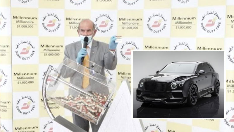 Briton who bought Dubai Duty Free tickets in last 15 years wins luxury car