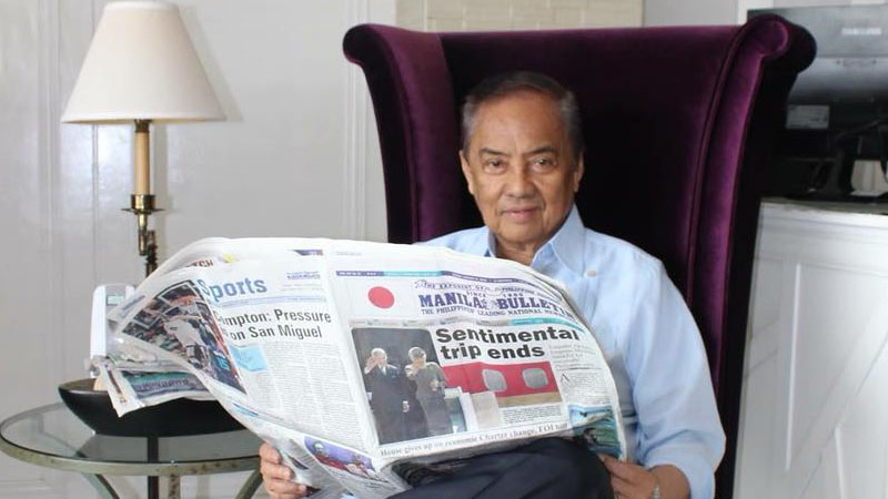 Philippine ex-senator Heherson Sonny Alvarez dies of Covid-19