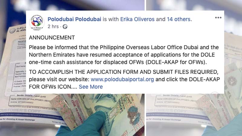 POLO Dubai resumes acceptance of applications for Dh730 cash aid for Filipinos
