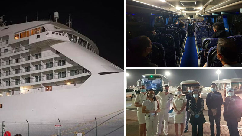 415 Filipinos stranded in UAE return home