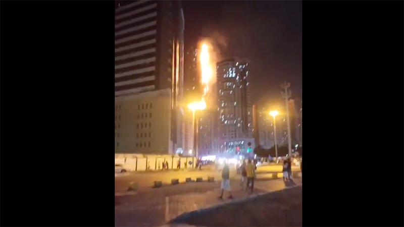 Fire breaks out in Sharjah’s Al Nahda area