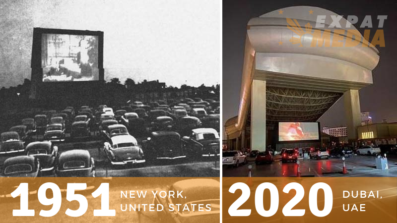 Drive-in cinema opens in Dubai as Covid-19 revives 1950s trend
