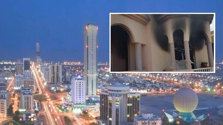 Man trapped in burning Fujairah villa rescued