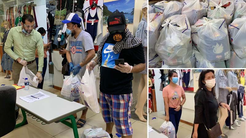 Jobless Filipinos get free groceries in Dubai