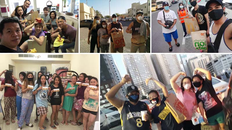 Filipinos in UAE get free McDonald’s meals during Covid-19 crisis