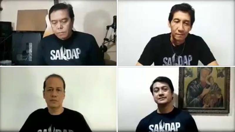 Sakdap prays with the world in Gospel song amid Covid-19 pandemic