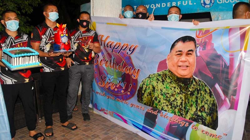 Duterte defends police chief Sinas on Covid-19 birthday controversy