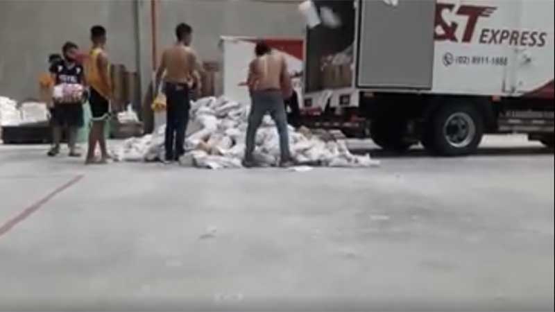 J&T Express criticized over shocking video of mishandled packages