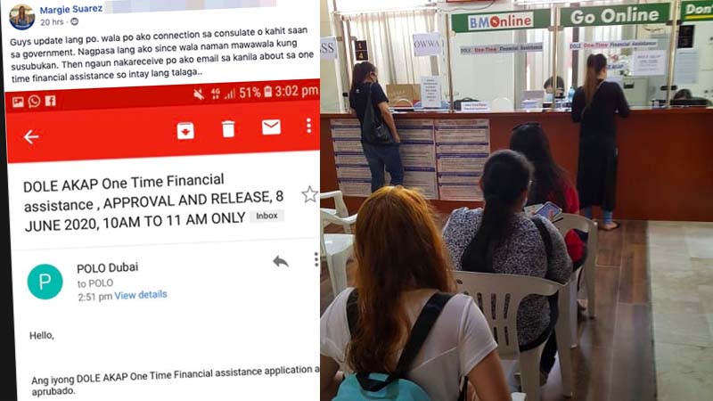 Dh730 aid for Filipinos in UAE continues, DOLE-AKAP funds to cover 17,000 OFWs in Dubai