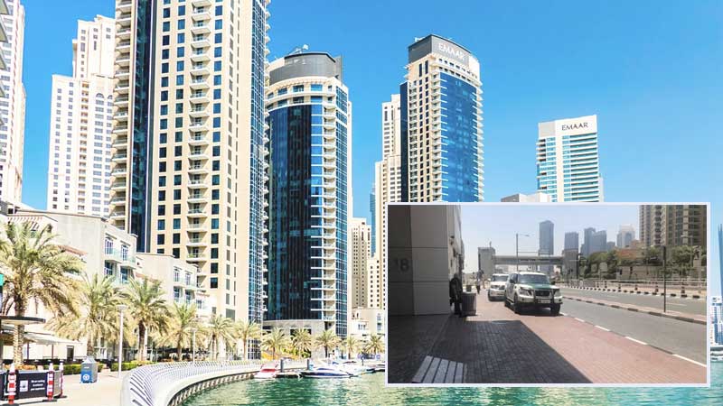 Woman falls to her death from Dubai Marina building