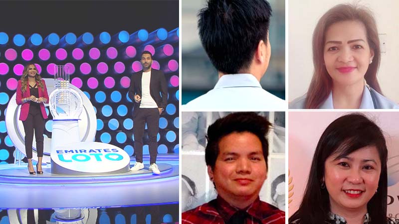 Meet 4 Filipinos in UAE who shared Dh1 million in Emirates Loto