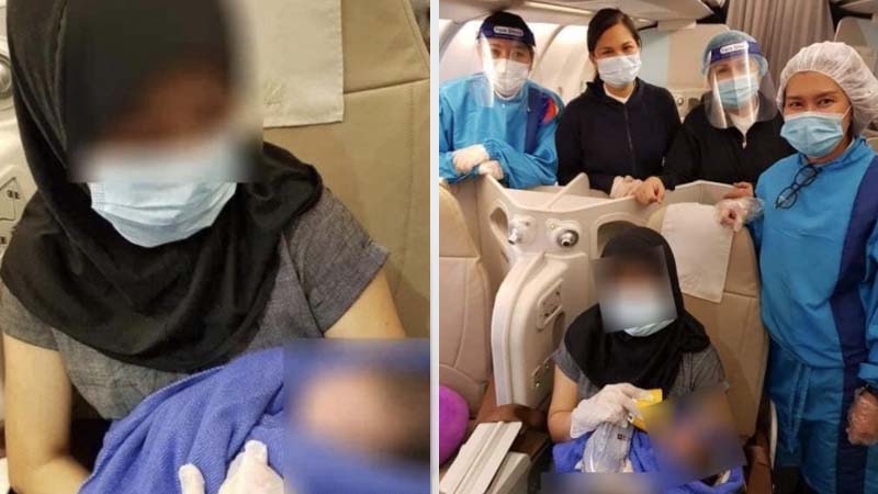 Filipina gives birth on Dubai flight to Manila