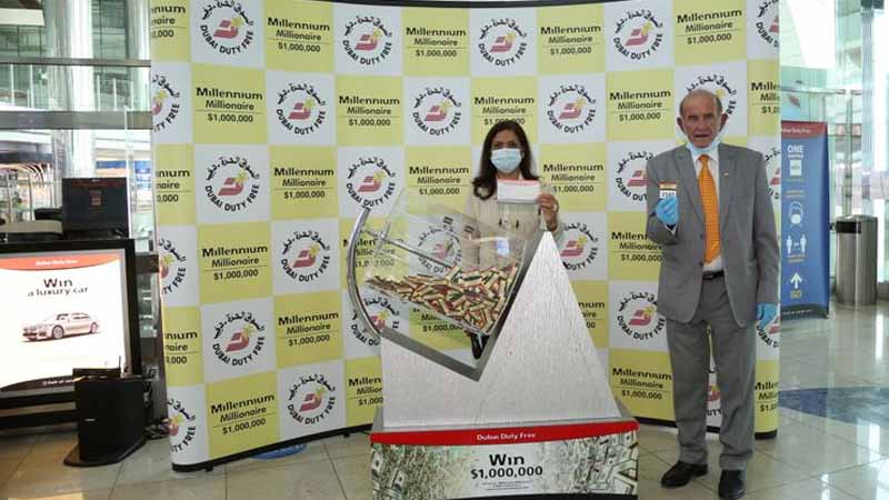 Pilot wins $1 million in Dubai Duty Free draw