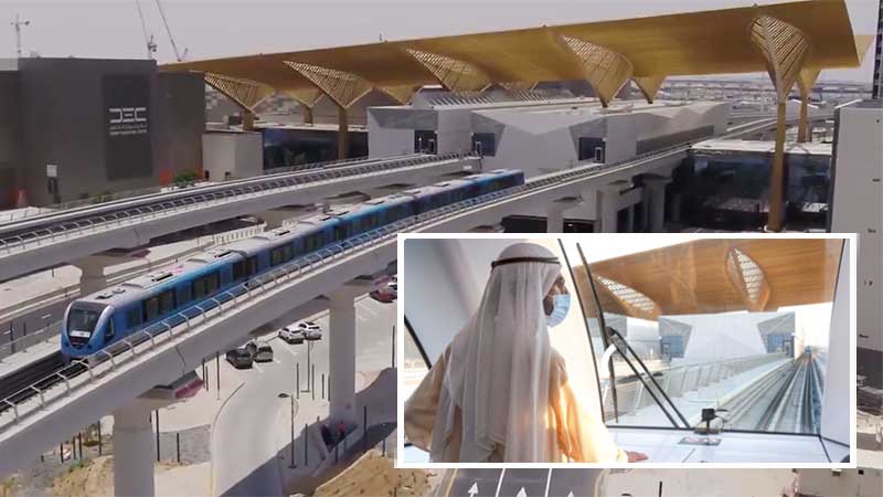 Dubai's most beautiful Metro station unveiled on Route 2020