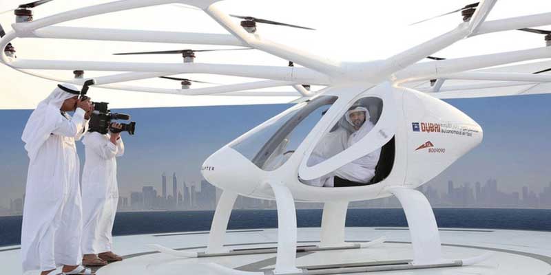 Dubai flying taxis to take off within 3 years, says Sheikh Mohammed