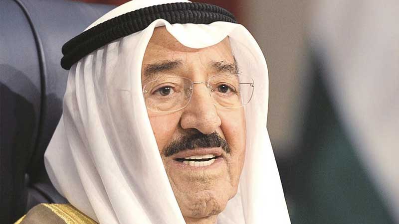 Kuwait Emir travels to US for medical treatment