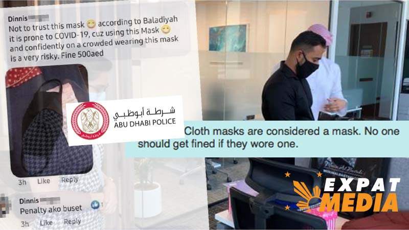 Dh500 fine for cloth mask? Not true as viral photo of fine ticket was actually for different violation