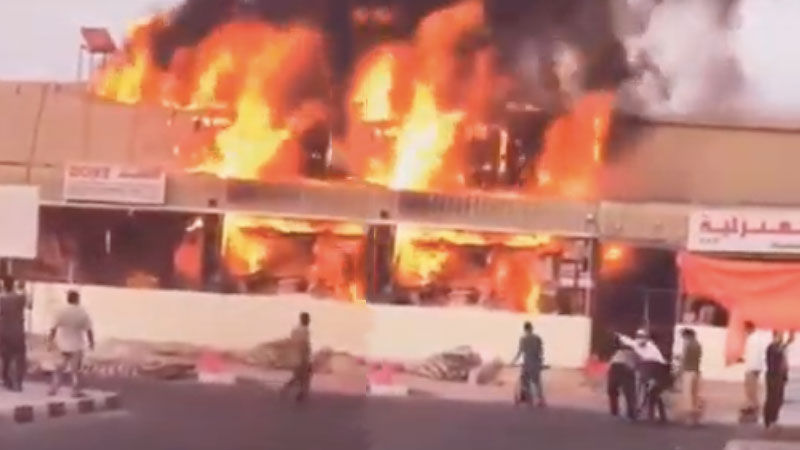 125 shops destroyed in Ajman souq fire