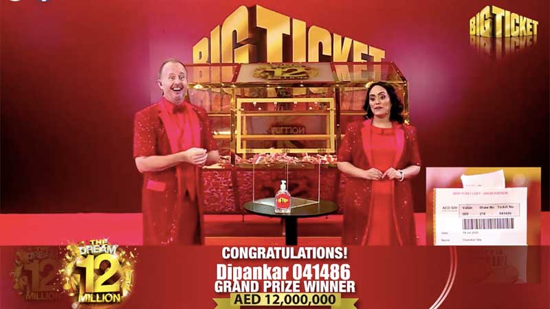 Indians take Dh12 million Big Ticket jackpot, 6 cash prizes