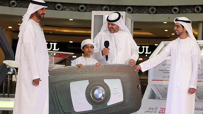 Emirati boy wins BMW X2 in Sharjah Shopping Promotions draw