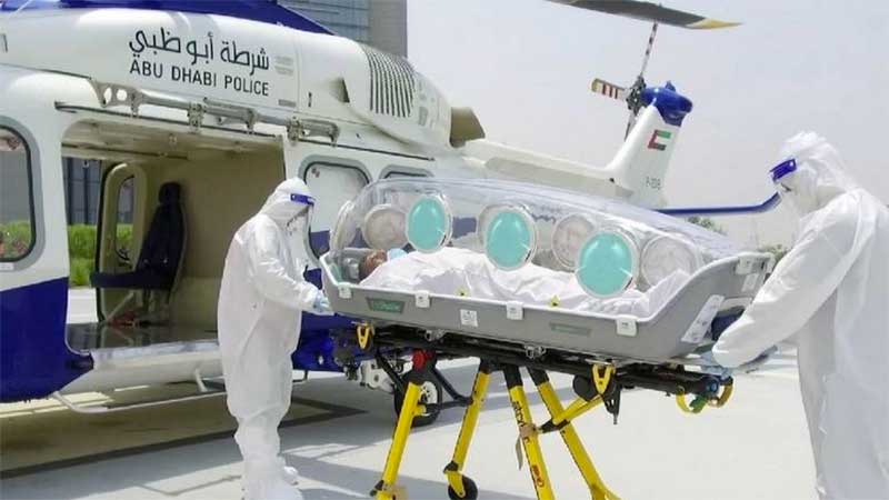 UAE launches isolation capsule for Covid-19 patients