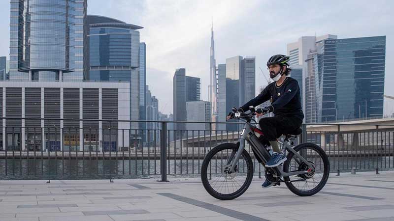 Pictures: How Sheikh Mohammed enjoys cycling in Dubai