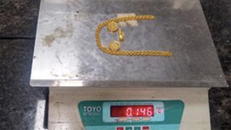 Gold worth Dh36,910 confiscated on Dubai flight to India
