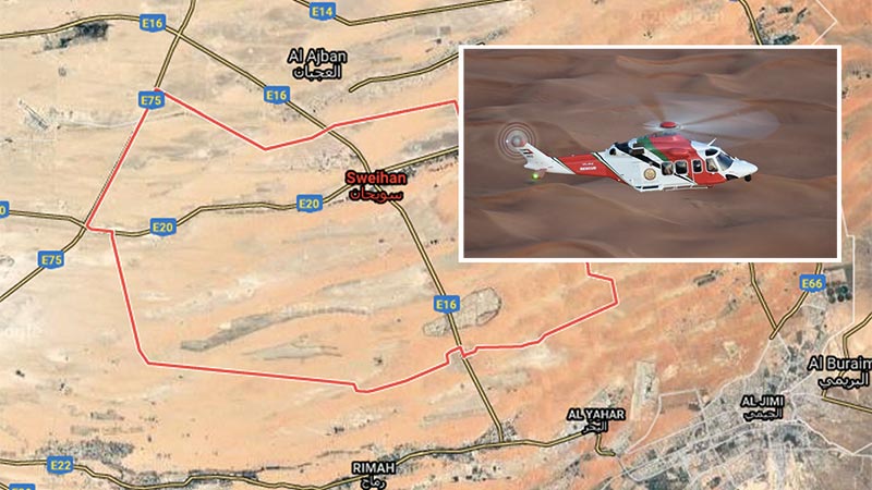 South African motorcycle rider rescued in Abu Dhabi desert