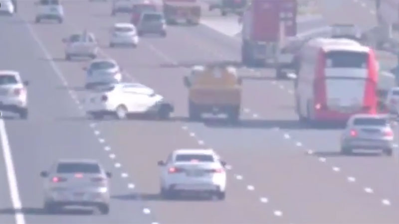 235 crashes, 1 death due to sudden swerving, says Abu Dhabi Police