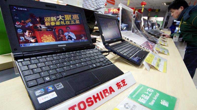 Toshiba ends 35-year run in laptop business