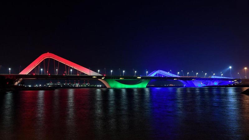 LOOK: Abu Dhabi landmarks light up for UN event