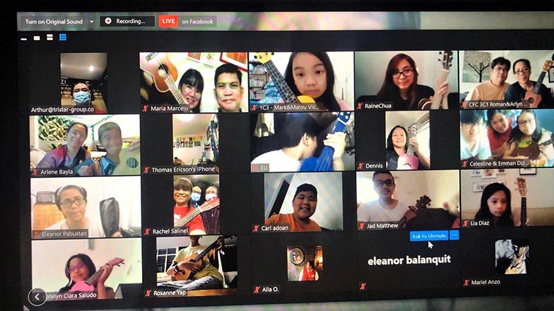 Ukulele online workshop in Dubai to combat depression