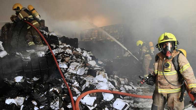 Abu Dhabi warehouse fire: investigation underway