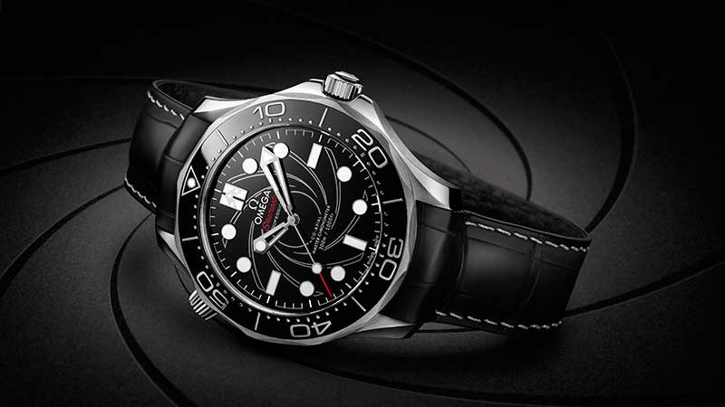 Omega goes platinum gold for new James Bond watch