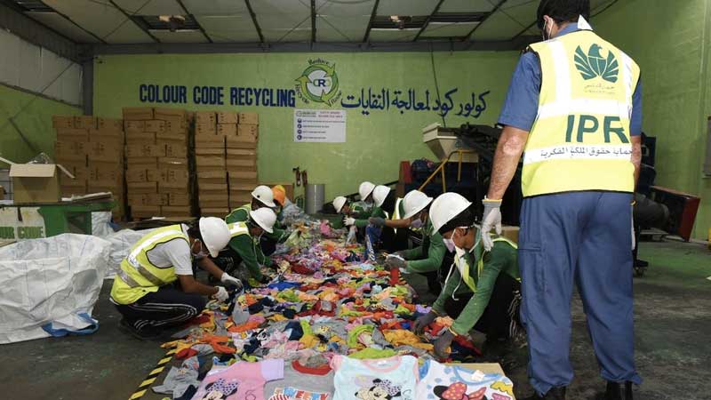 Dh3.2 million fake products recycled in Dubai