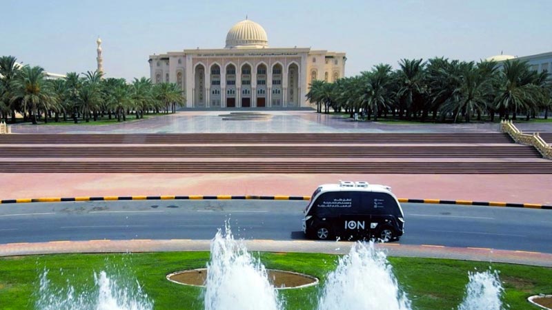 Driverless shuttles complete test run in Sharjah