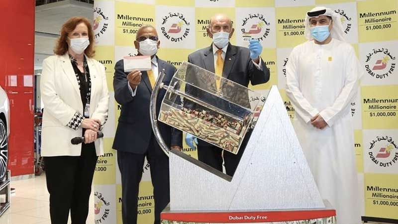 Indian wins $1 million, Filipina wins luxury car in Dubai Duty Free draw