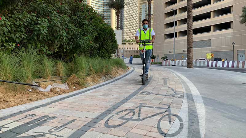 E-scooters now available for rent in Dubai