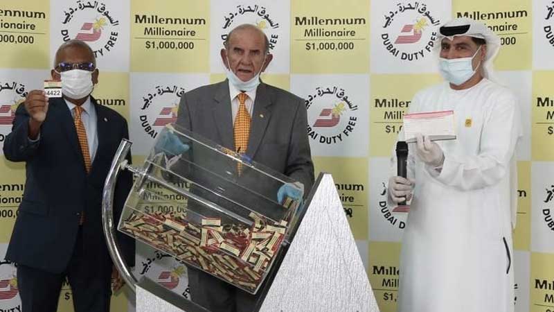Pakistani expat in Abu Dhabi wins $1 million in Dubai Duty Free draw