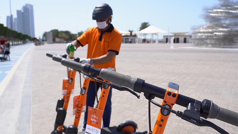 Abu Dhabi bans scooters with seats