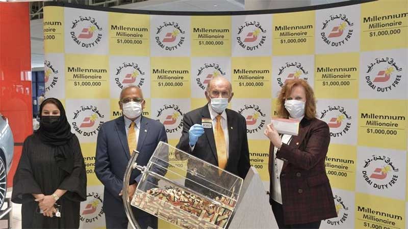Lucky number fetches Australian woman $1 million in Dubai Duty Free draw