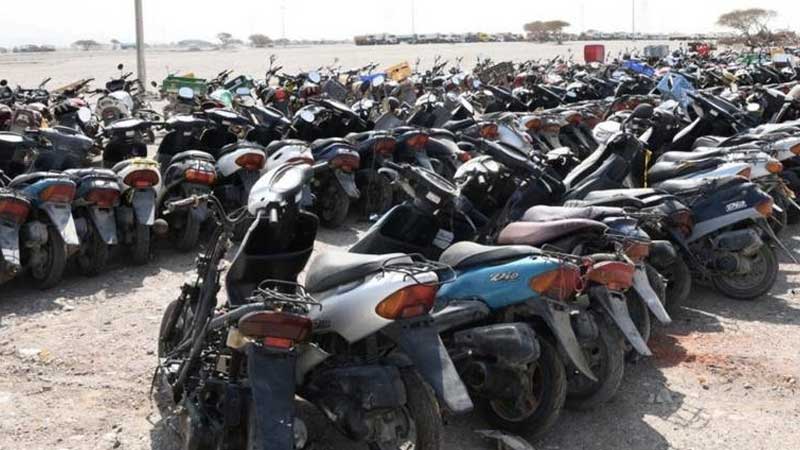 369 motorbikes, e-scooters seized in UAE