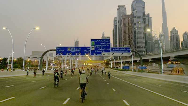 Dubai Ride: Thousands make history on Sheikh Zayed Road