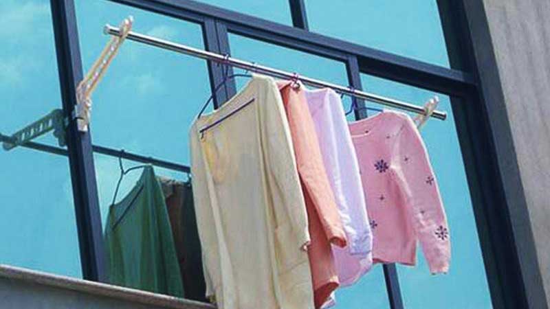 Dh2,000 fine for Dubai tenants using laundry rails outside window