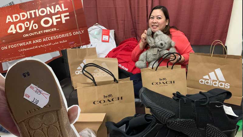 Finding up to 90% discount at Dubai Outlet Mall
