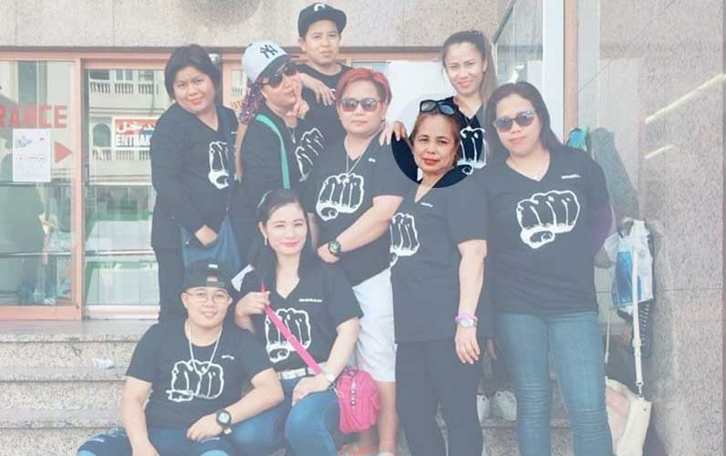 OFWs in Dubai pay tribute to Filipina who died of breast cancer