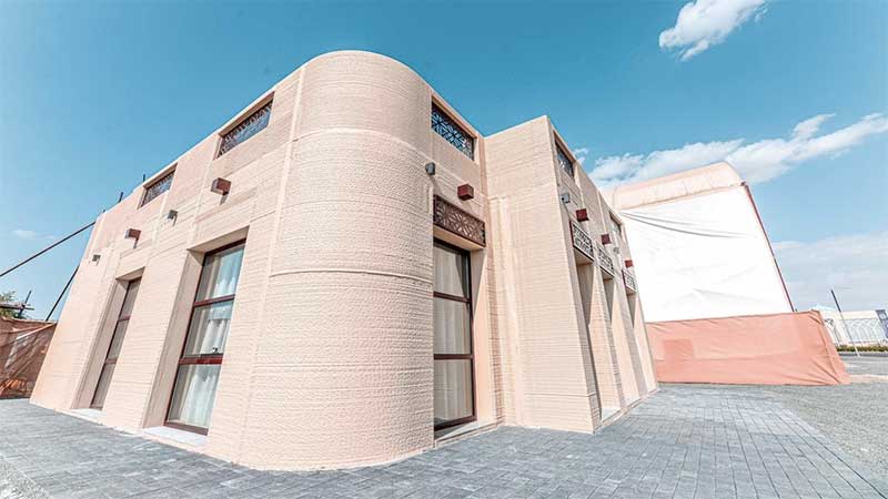 3D-printed house built in Sharjah with help of Dh1 million robot