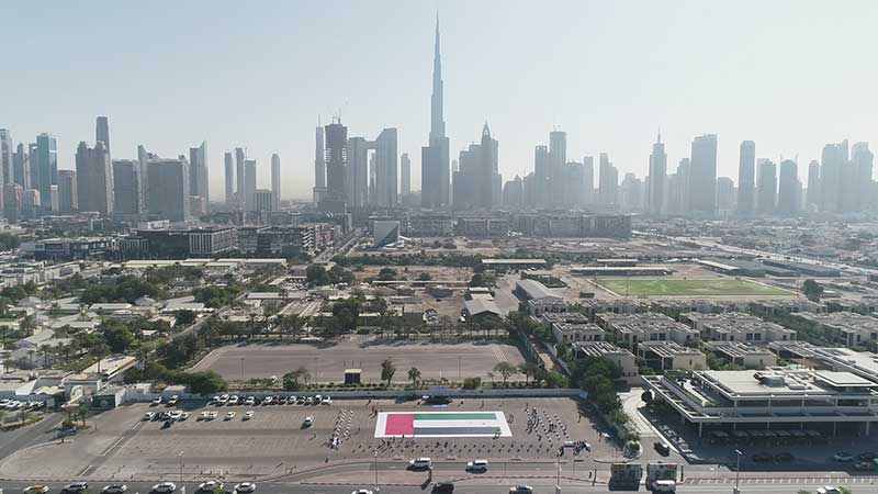 New Guinness World Record made in Dubai with largest greeting card mosaic