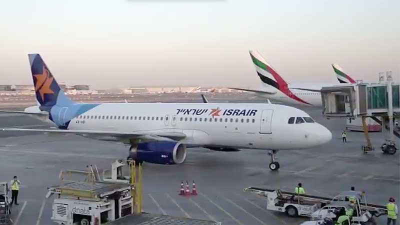 First Israeli commercial flight arrives in Dubai