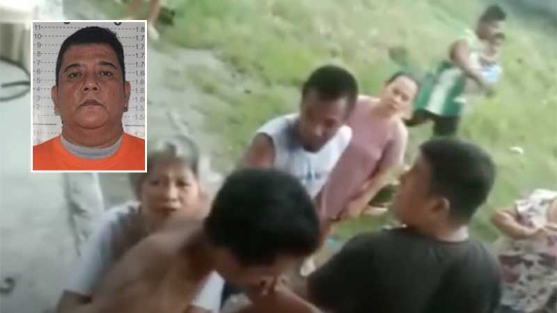Philippine policeman in mother-son shooting faces double murder charge